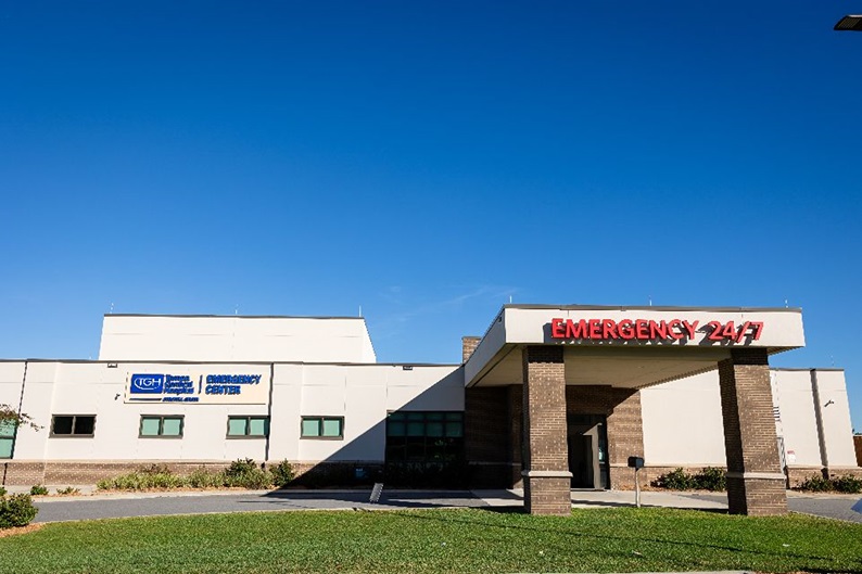 The TGH Crystal River Emergency Center, a free standing emergency department at 907 W. Norvell Bryant Hwy. in Hernando, Fla. Photographed on Dec. 6, 2023.
