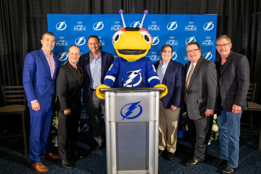 The Tampa Bay Lightning's official practice facility is now the “TGH Ice  Plex” | Tampa General Hospital