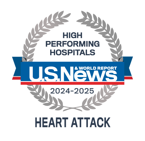 U.S. News & World Report High Performing Hospitals Heart Attack 2024 - 2025