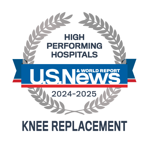 U.S. News & World Report High Performing Hospitals Knee Replacement 2024 - 2025