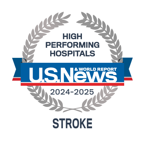 U.S. News & World Report High Performing Hospitals Stroke 2024 - 2025