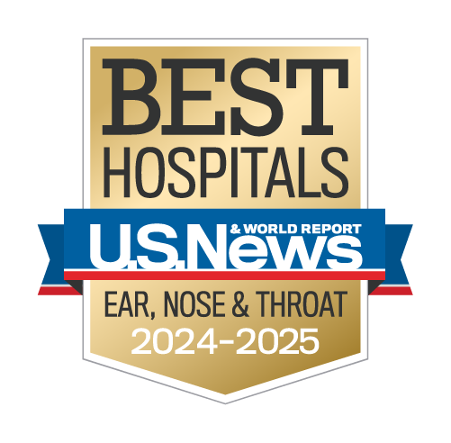 U.S. News & World Report Best Hospitals Ear, Nose & Throat 2024 - 2025
