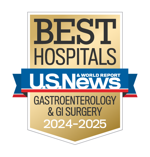 U.S. News & World Report Best Hospitals Gastroenterology & GI Surgery 2024 - 2025