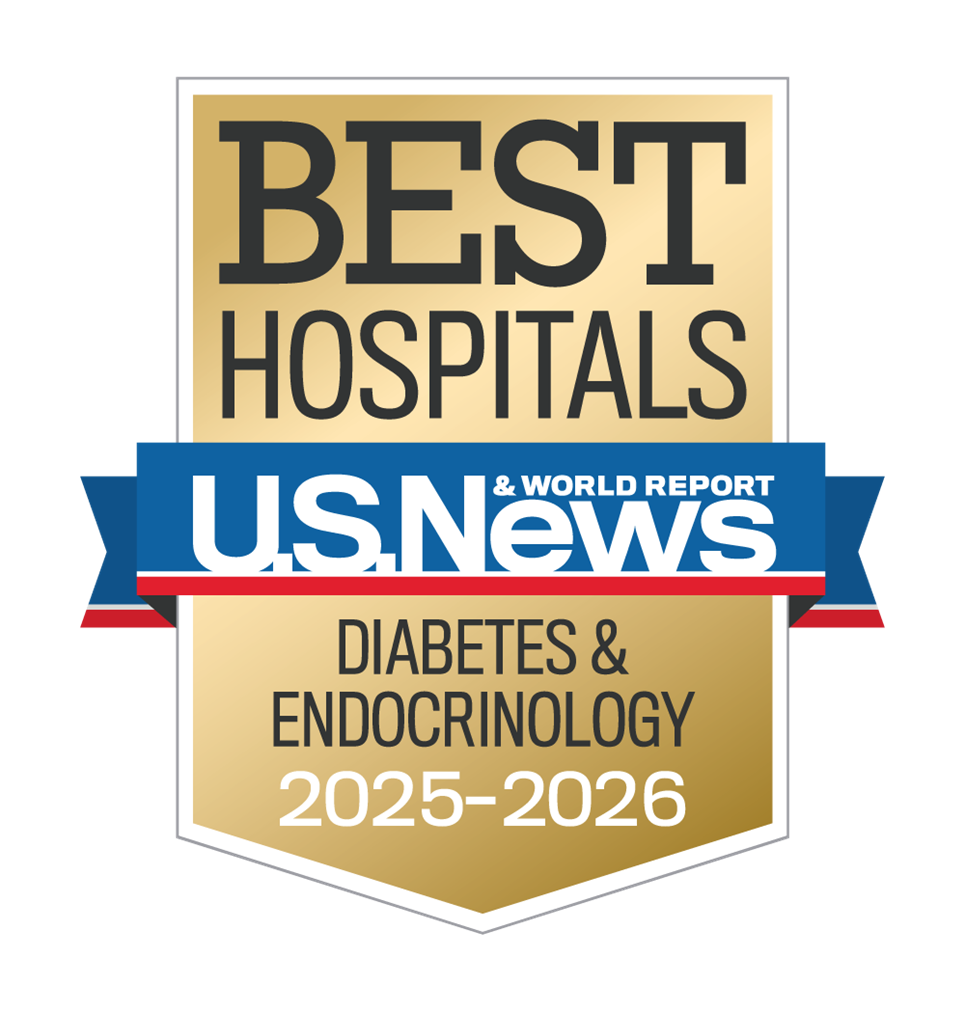 U.S. News & World Report Best Hospitals Diabetes & Endocrinology 2025-2026