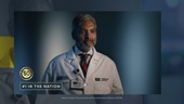 video thumbnail image for tgh transplant institute featuring dr kiran dhanireddy, 50 years badge, and caption "#1 in the nation"